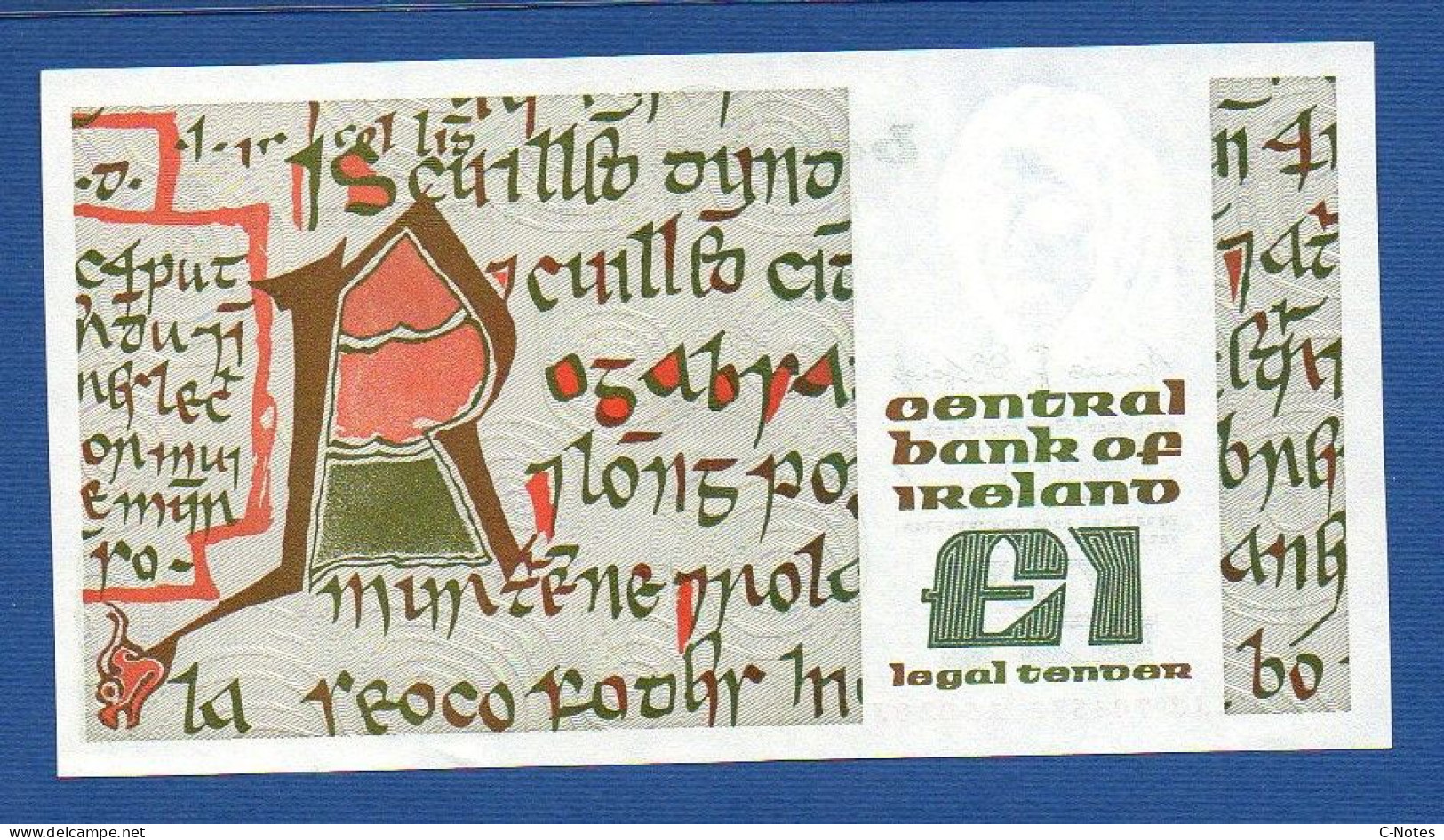 IRELAND - P.70c –  1 Pound 16.02.1987 UNC, S/n EJJ 704572 - Irland