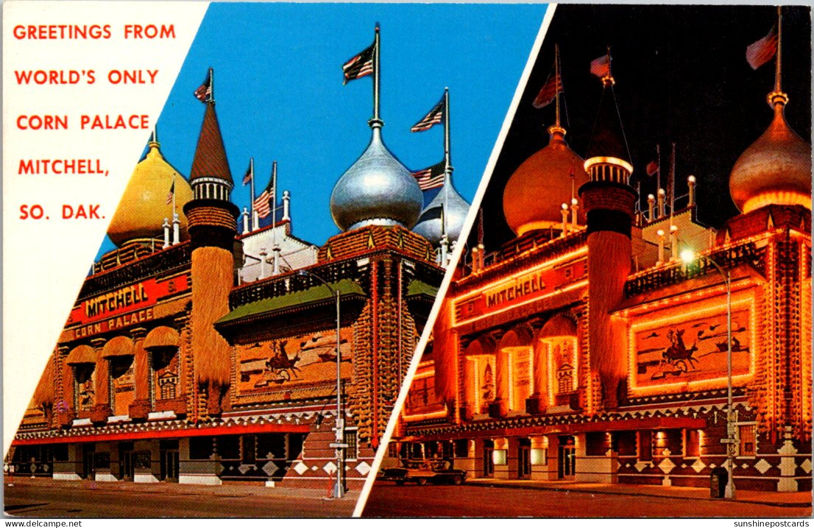 South Dakota Greetings From World's Only Corn Palace - Other & Unclassified