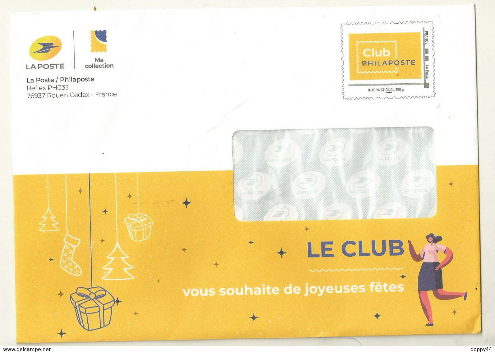 PAP LA POSTE CLUB PHILAPOSTE NOEL 2022  LOT 385281. - Sonderganzsachen