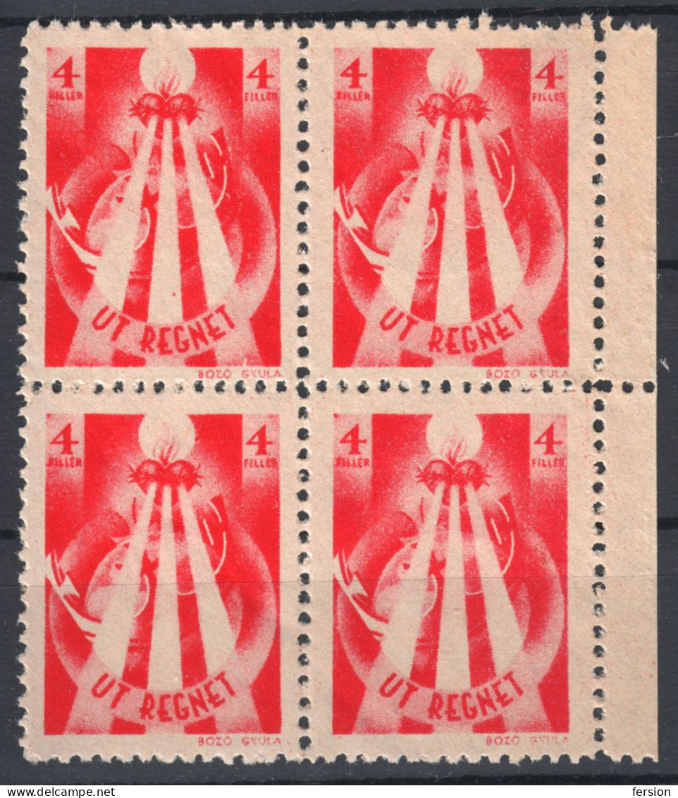 UT REGNET - To Reign - Jesuit Charity Stamp / Label Cinderella - Hungary 1936 -  MNH - Autres & Non Classés