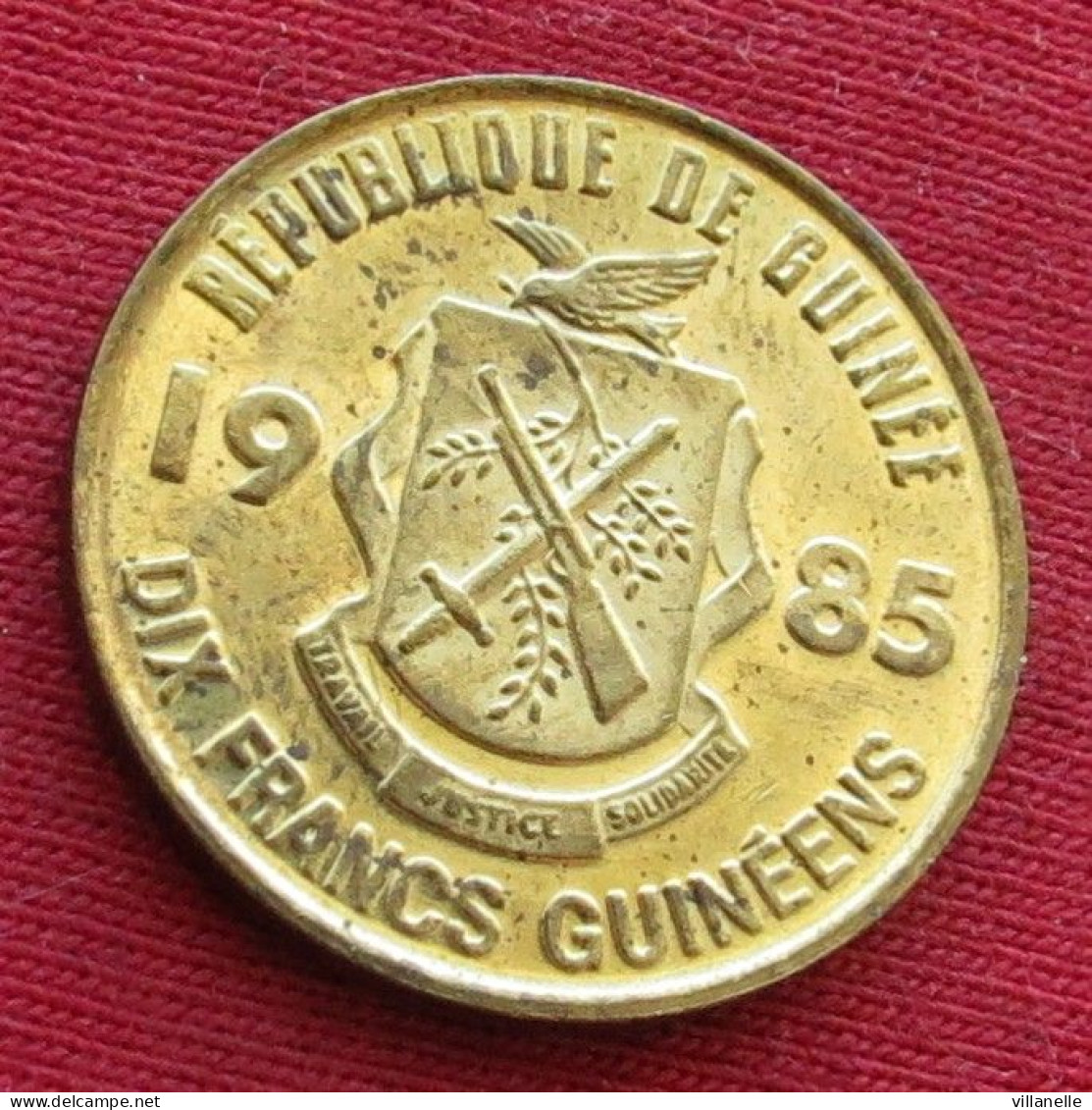 Guinea 10 Francs 1985 Guine Guinee #2 W ºº - Guinée