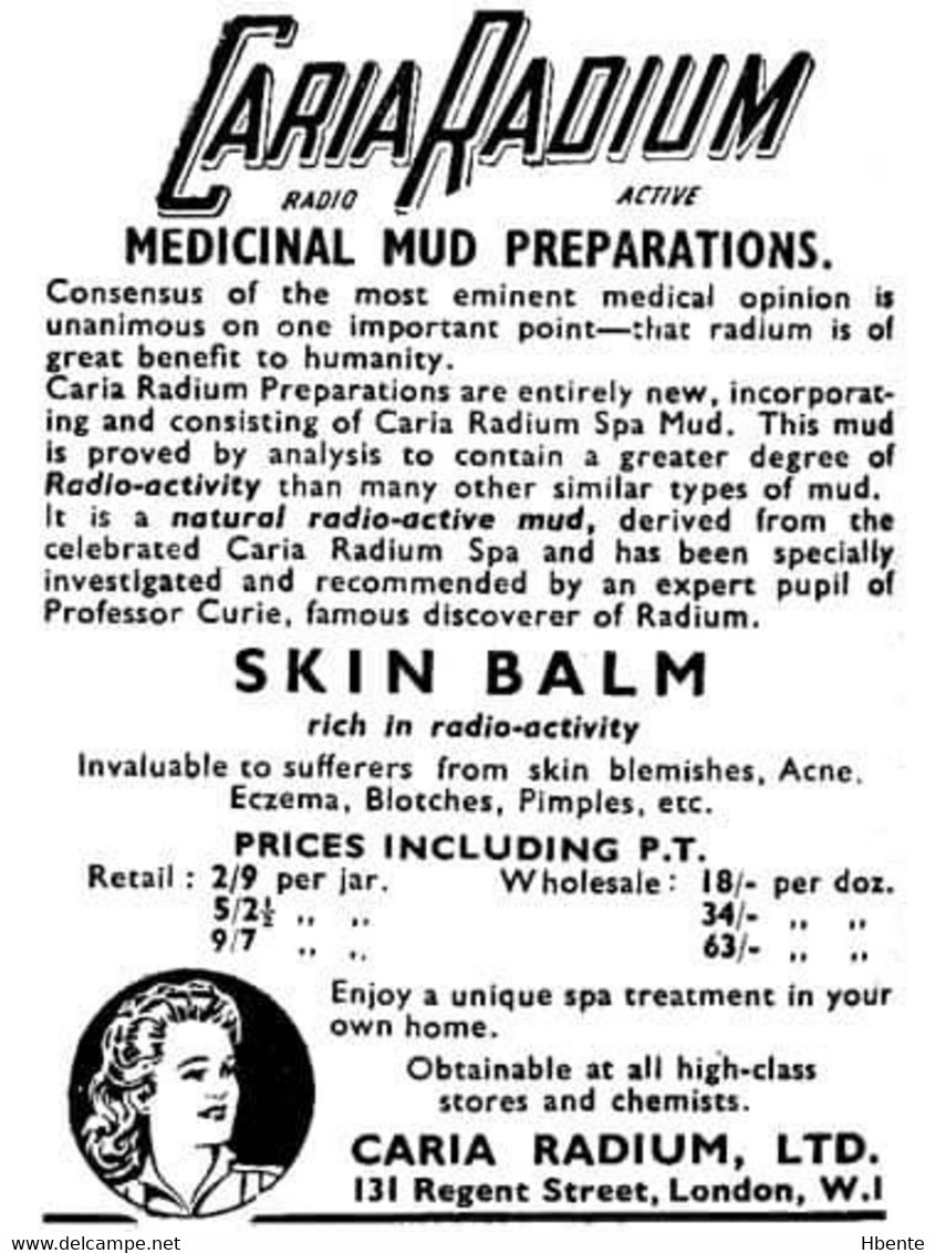 Caria Radium Radio Active Skin Soap Radium Savon (Photo) - Voorwerpen