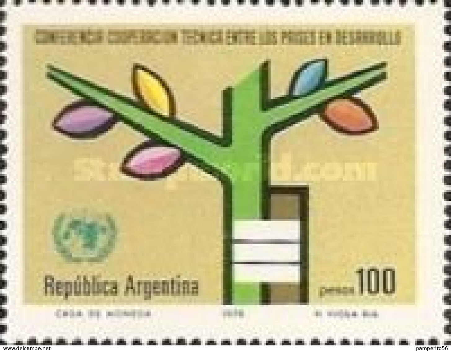 ARGENTINA - AÑO 1978 - Conferencia Sobre Cooperación Técnica Entre Los Países En Desarrollo. - Usada - Usados