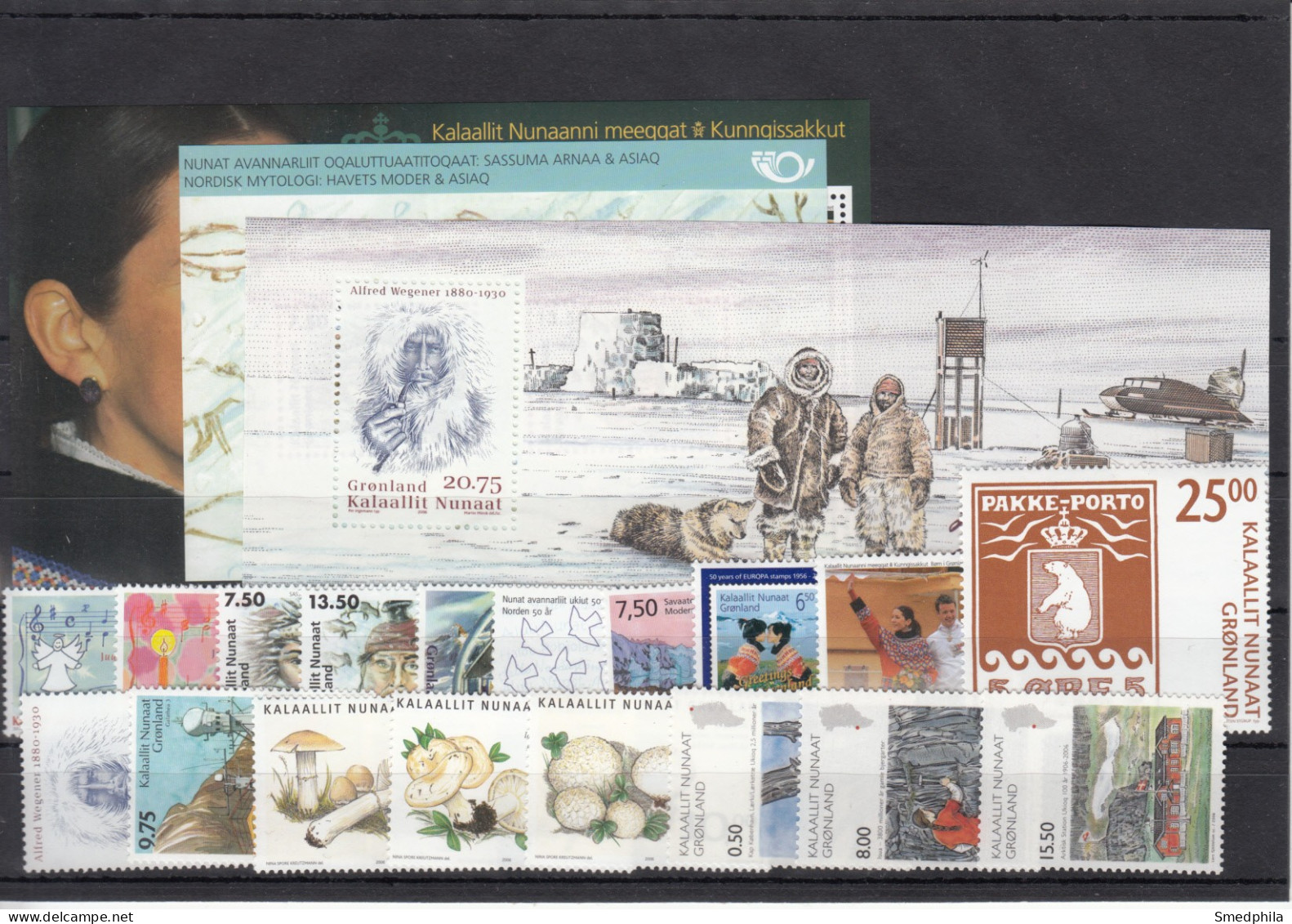 Greenland 2006 - Full Year MNH ** Excluding Self-Adhesive Stamps - Años Completos