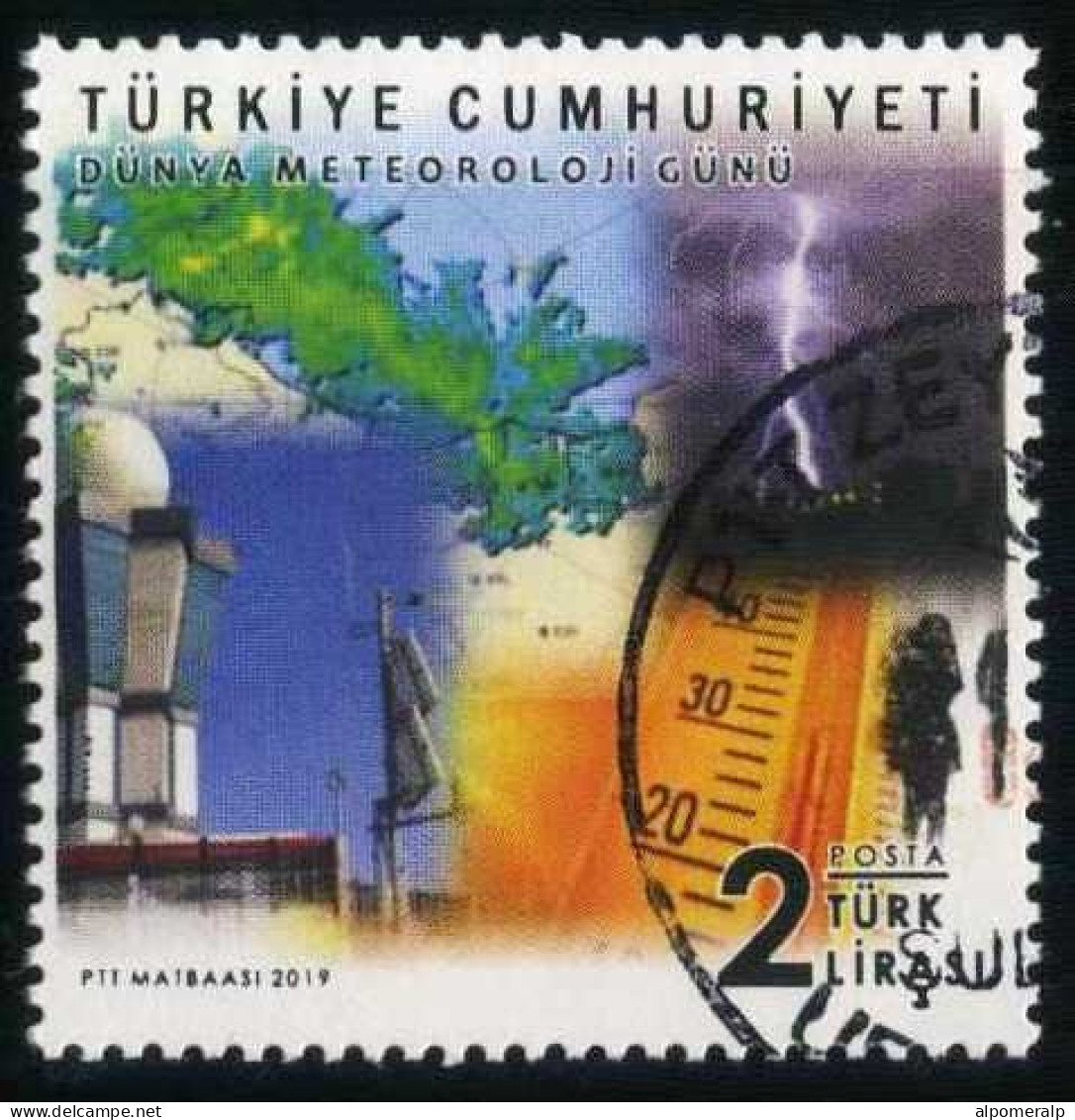 Türkiye 2019 Mi 4485 World Meteorology Day - Oblitérés
