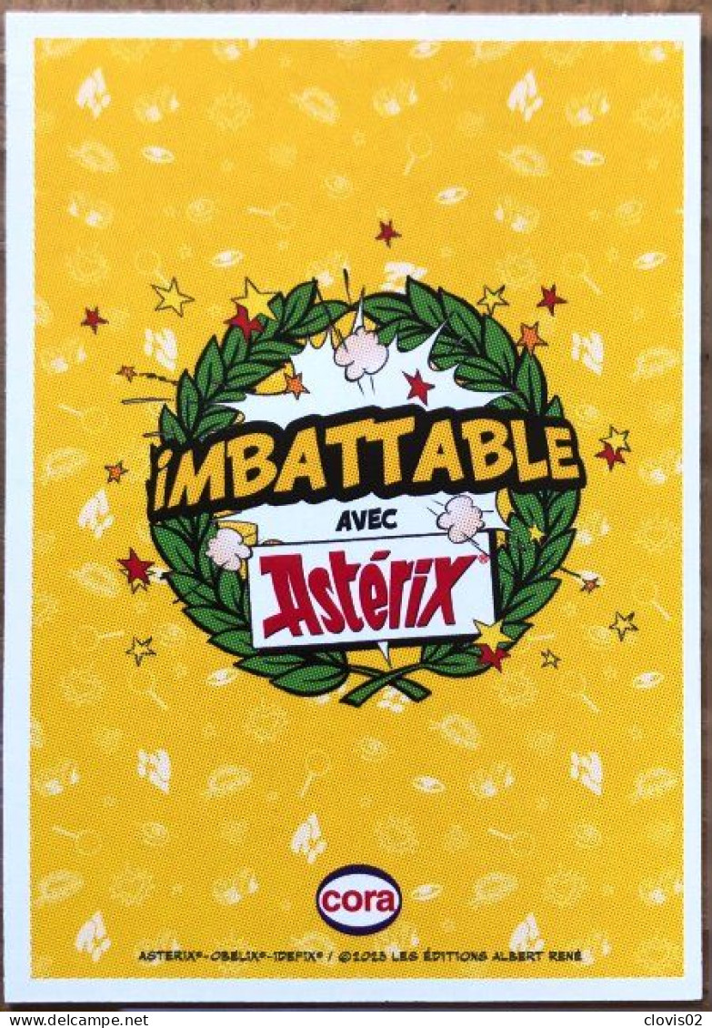 Carte N°6 SAVANCOSINUS - Astérix Imbattable Cora 2023 - Other & Unclassified