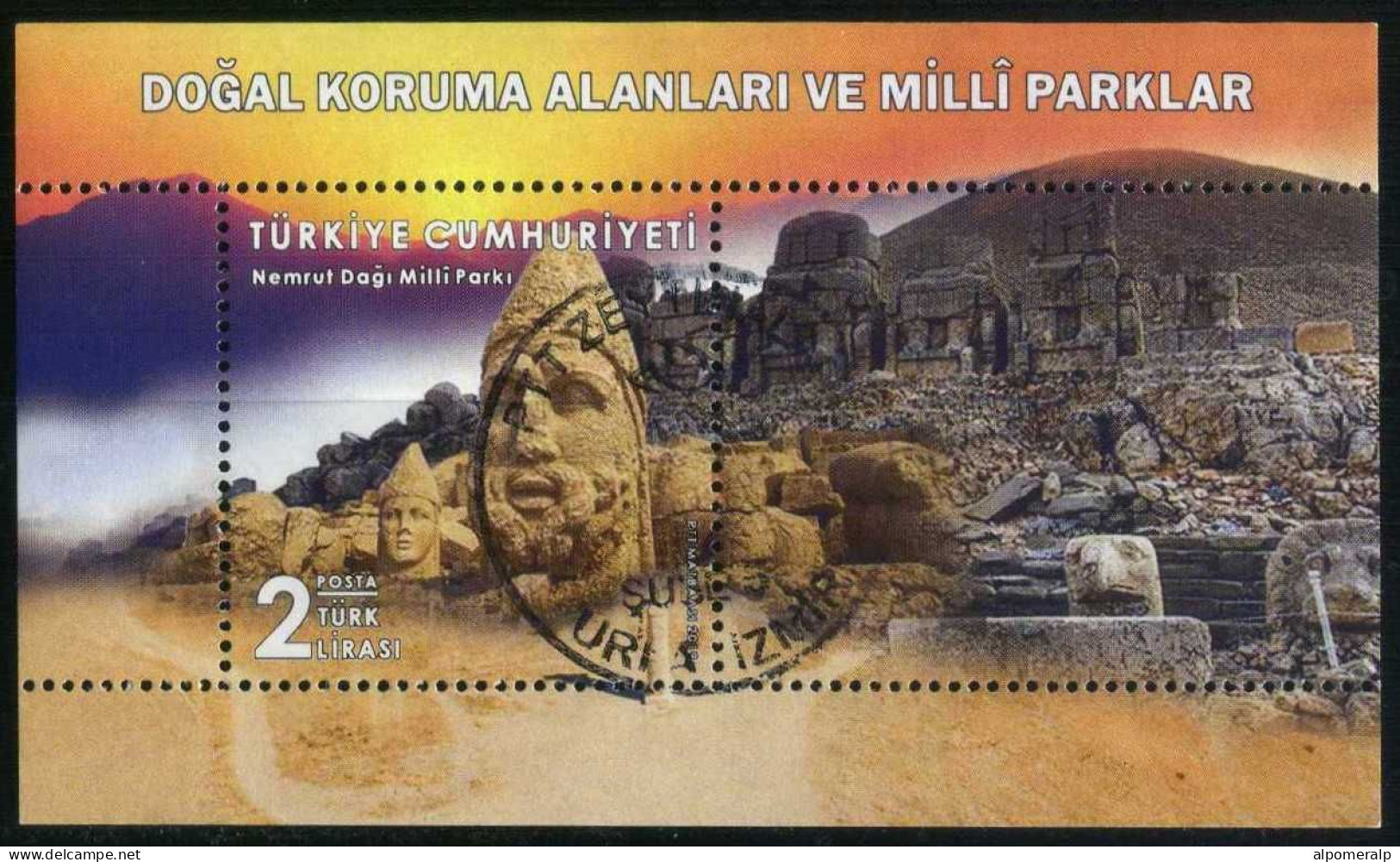 Türkiye 2019 Mi 4539 [Block 192] Mount Nemrut National Park, Archaeology, Statue - Used Stamps