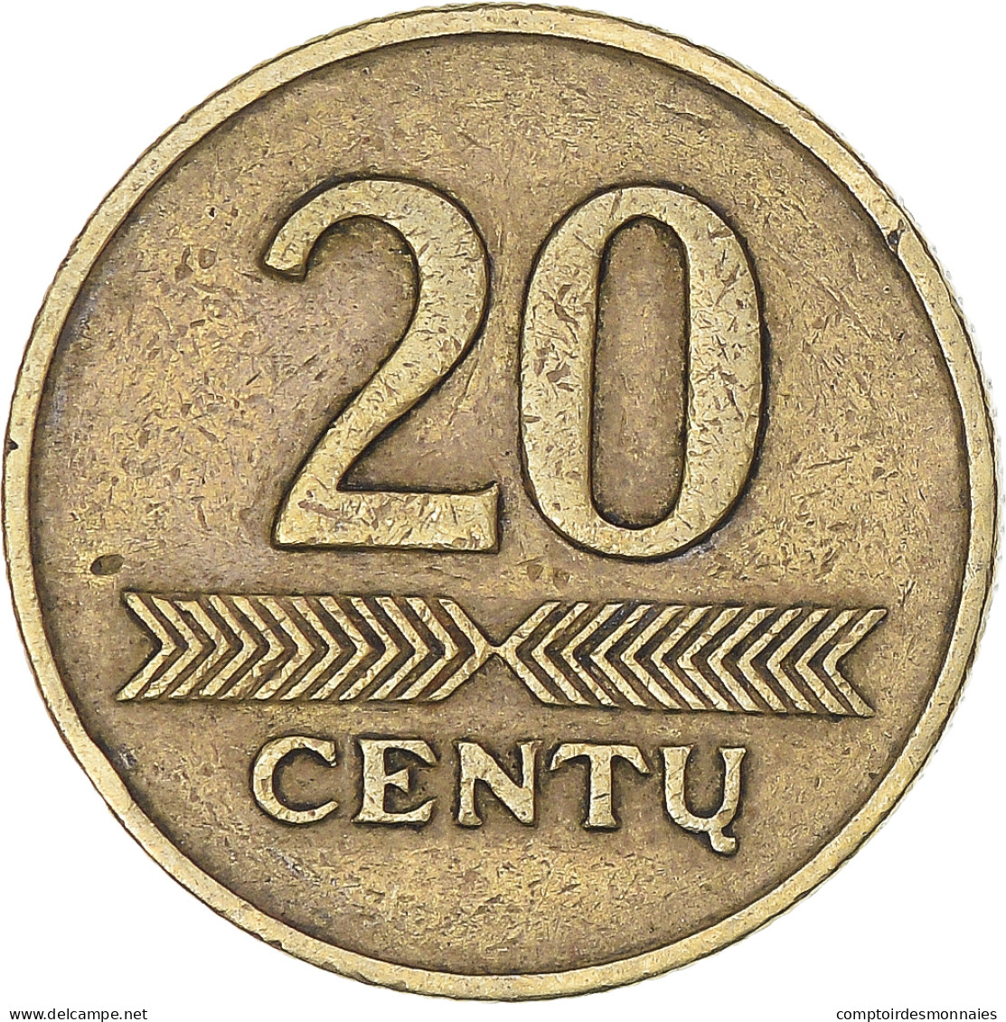 Monnaie, Lituanie, 20 Centu, 1997 - Litauen