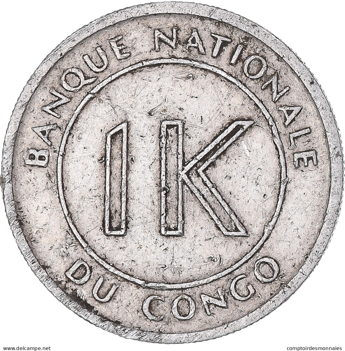 Monnaie, Congo, Likuta, 1967 - Kongo - Zaire (Dem. Republik, 1964-70)