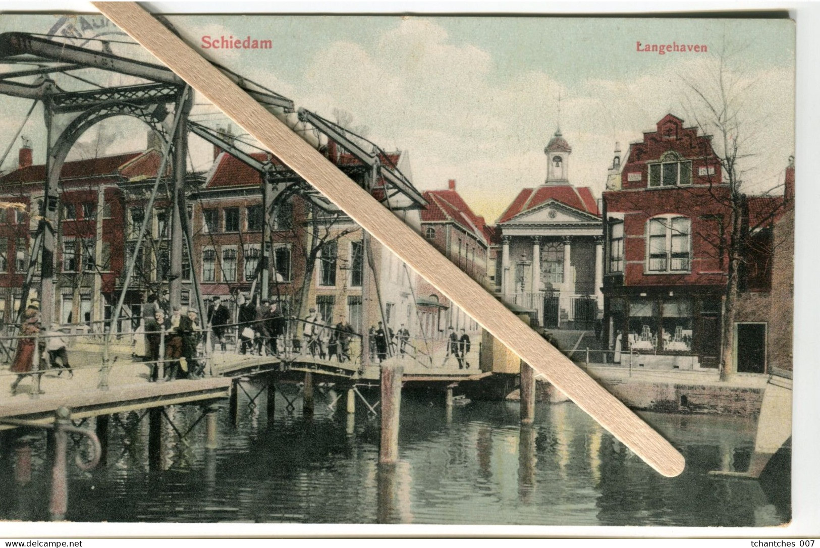 SCHIEDAM - LANGE HAVEN - APPELMARKTBRUG - - Schiedam