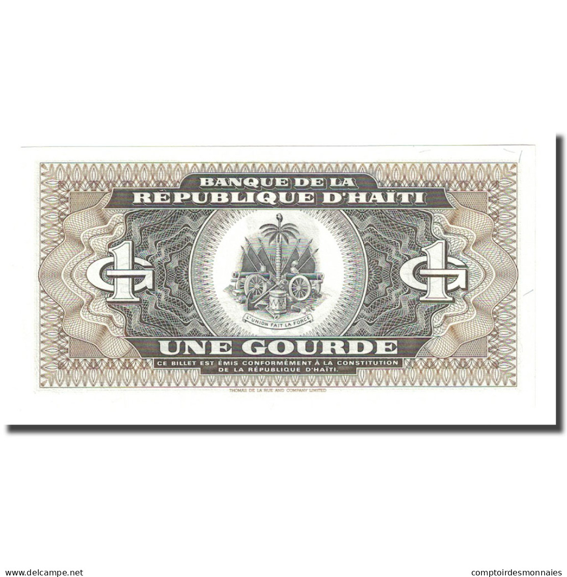 Billet, Haïti, 1 Gourde, 1993, KM:259a, NEUF - Haïti