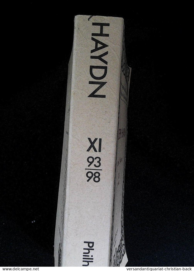 Joseph Haydn - Kritische Ausgabe Sämtlicher Sinfonien Band 11  (93-98) - PH 599 - Musique