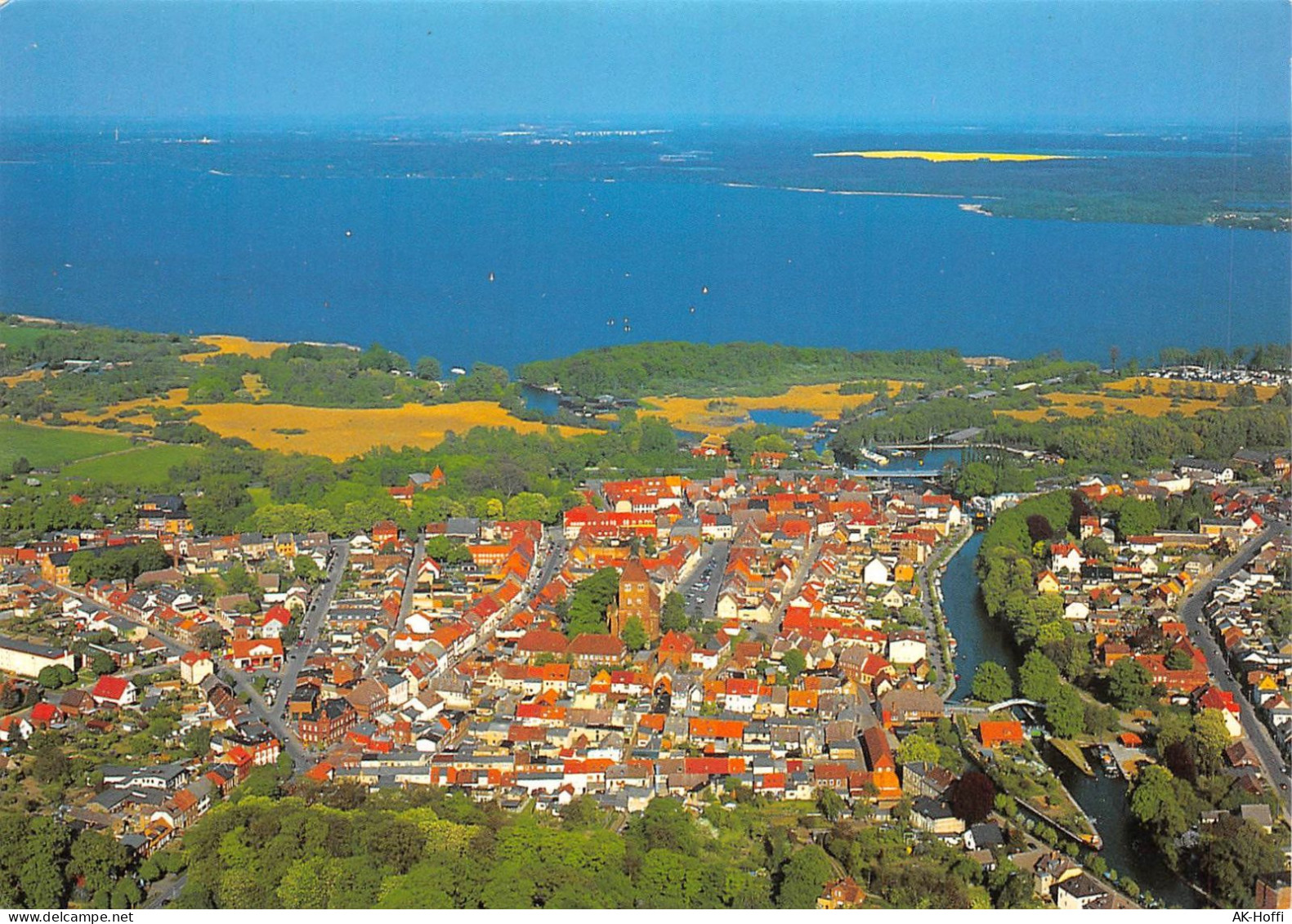 Plau Am See Blick über Die Altstadt Auf Den Plauer See Ngl (2898) - Plau