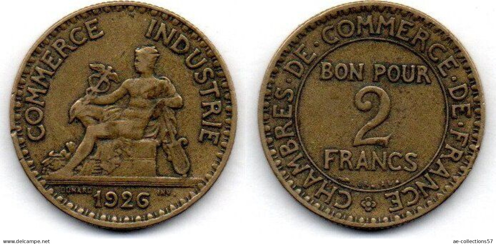 MA 22810  2 Francs 1926 TB - 2 Francs