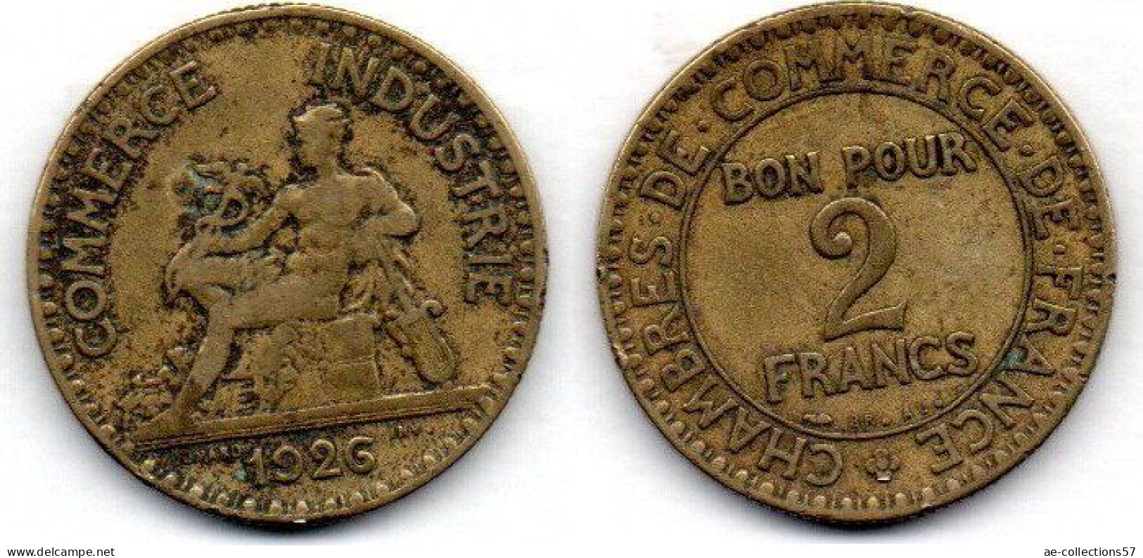 MA 22811 /  2 Francs 1926 TB - 2 Francs