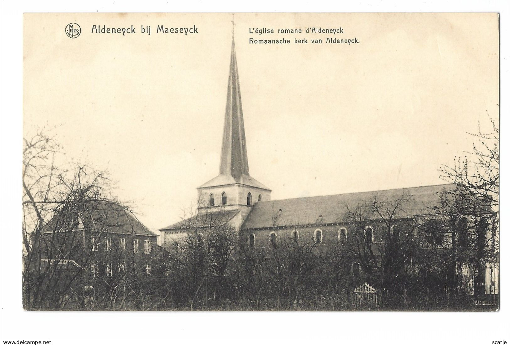 Aldeneyck Bij  Maeseyck.   -   Maaseik    -   Romantische Kerk Van Aldeneyck. - Maaseik