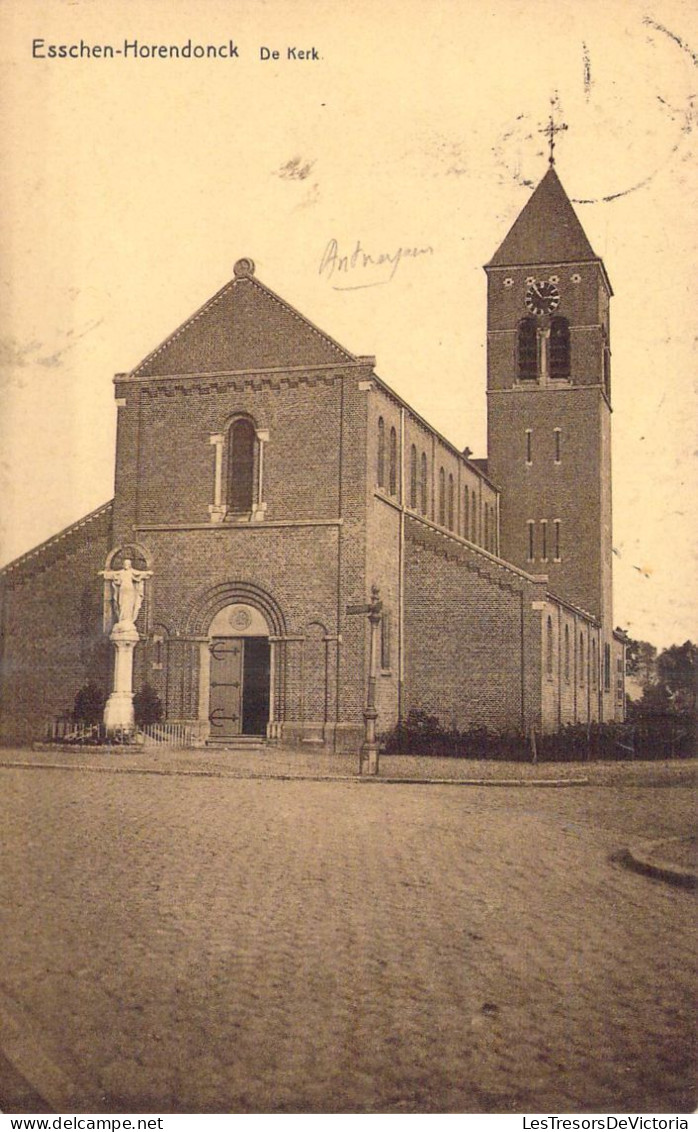 BELGIQUE - Essen - Horendonck - De Kerk - Carte Postale Ancienne - Essen