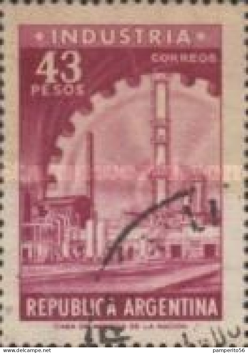 ARGENTINA - AÑO 1965 - Serie Próceres Y Riquezas II - Industria 43c - Gebruikt