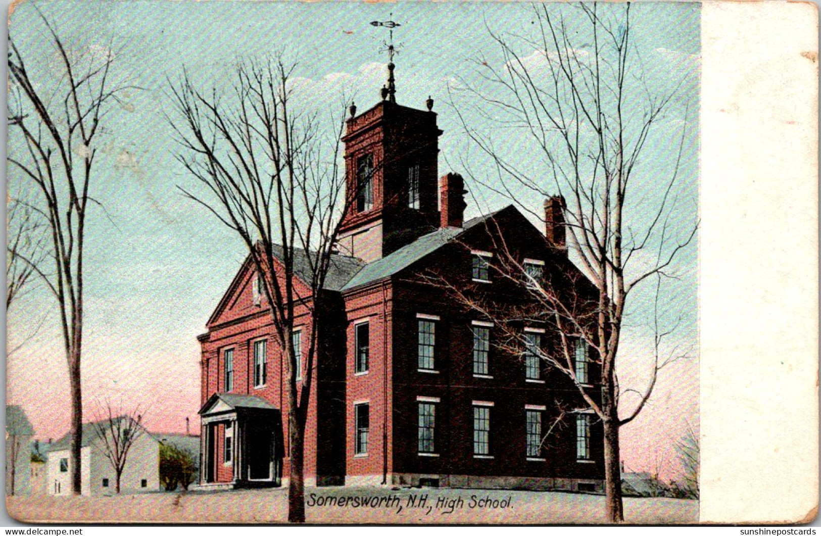 New Hampshire Somersworth High School 1912 - Manchester