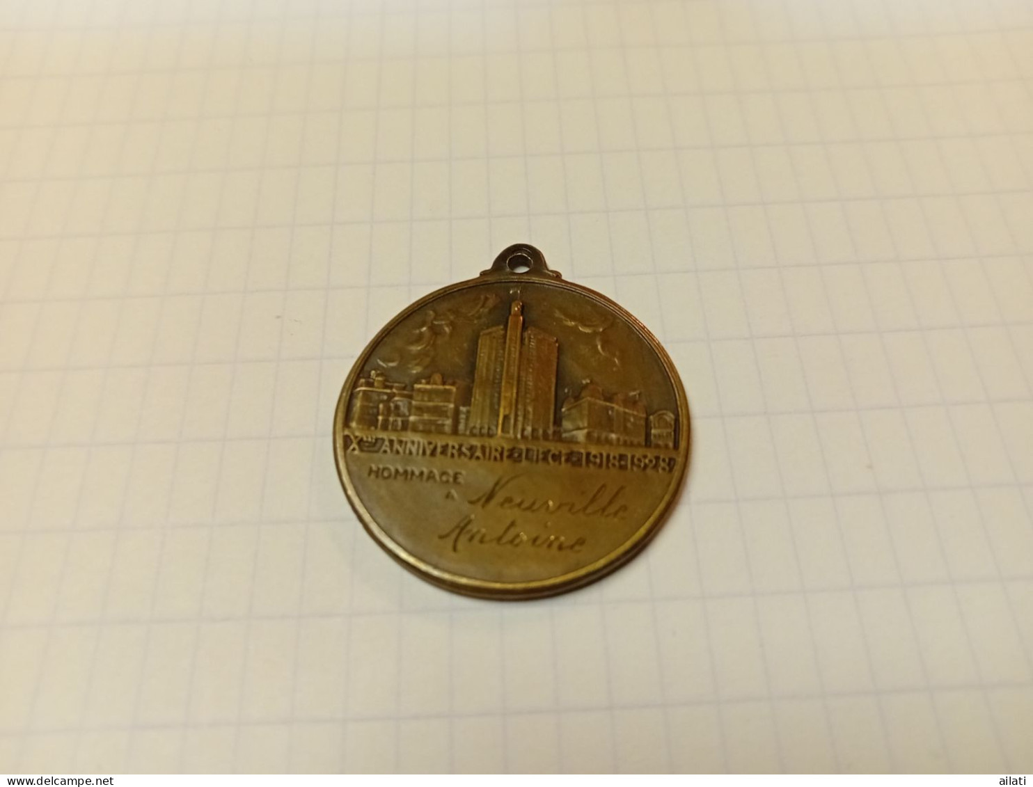 Médaille De La Ville De Liège - Professionali / Di Società