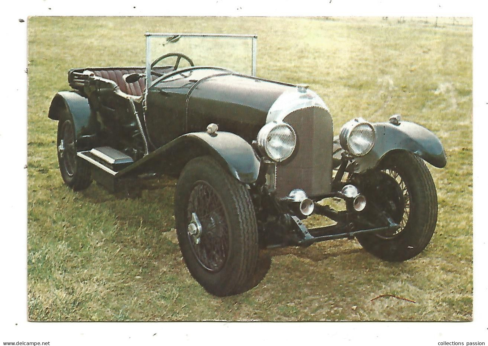 Cp, Collection Des Musées De L'automobile Du Mans Et De Chatellerault , BENTLEY, 1926 , Vierge - Turismo