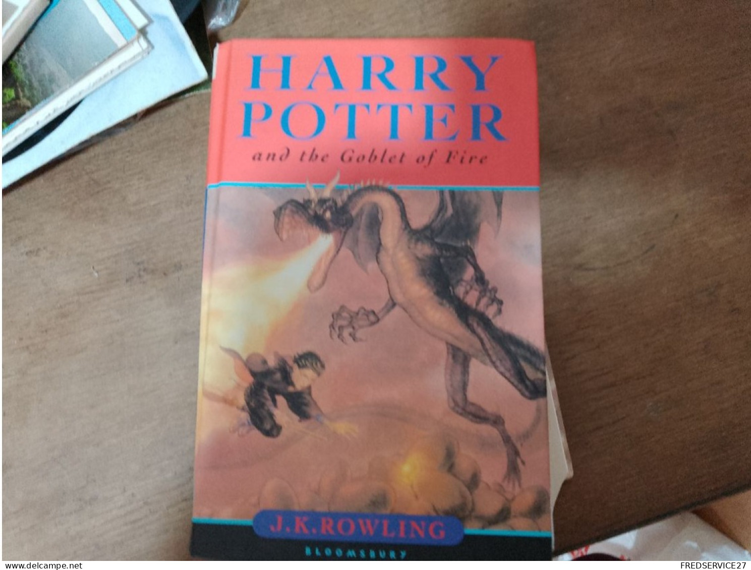 113 //   Harry Potter AND THE GOBLET OF FIRE / J.K. ROWLING / 636 PAGES - Divertimenti