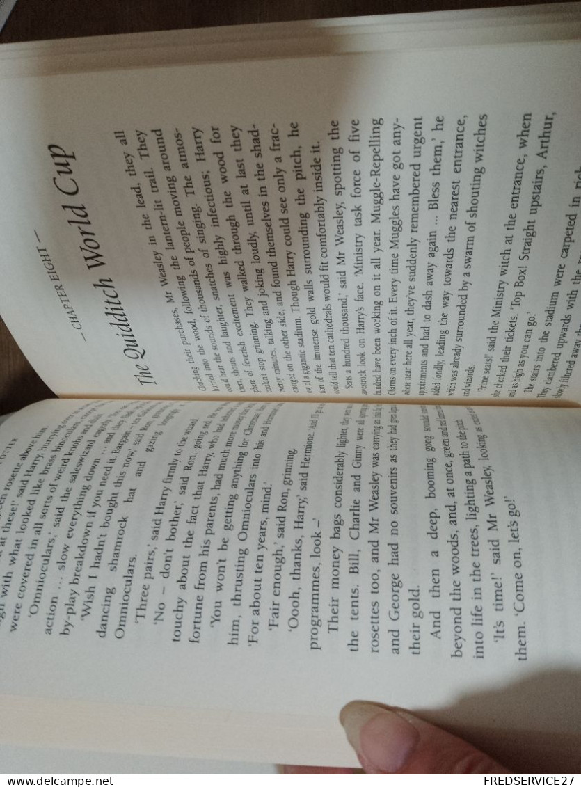113 //   Harry Potter AND THE GOBLET OF FIRE / J.K. ROWLING / 636 PAGES - Amusement
