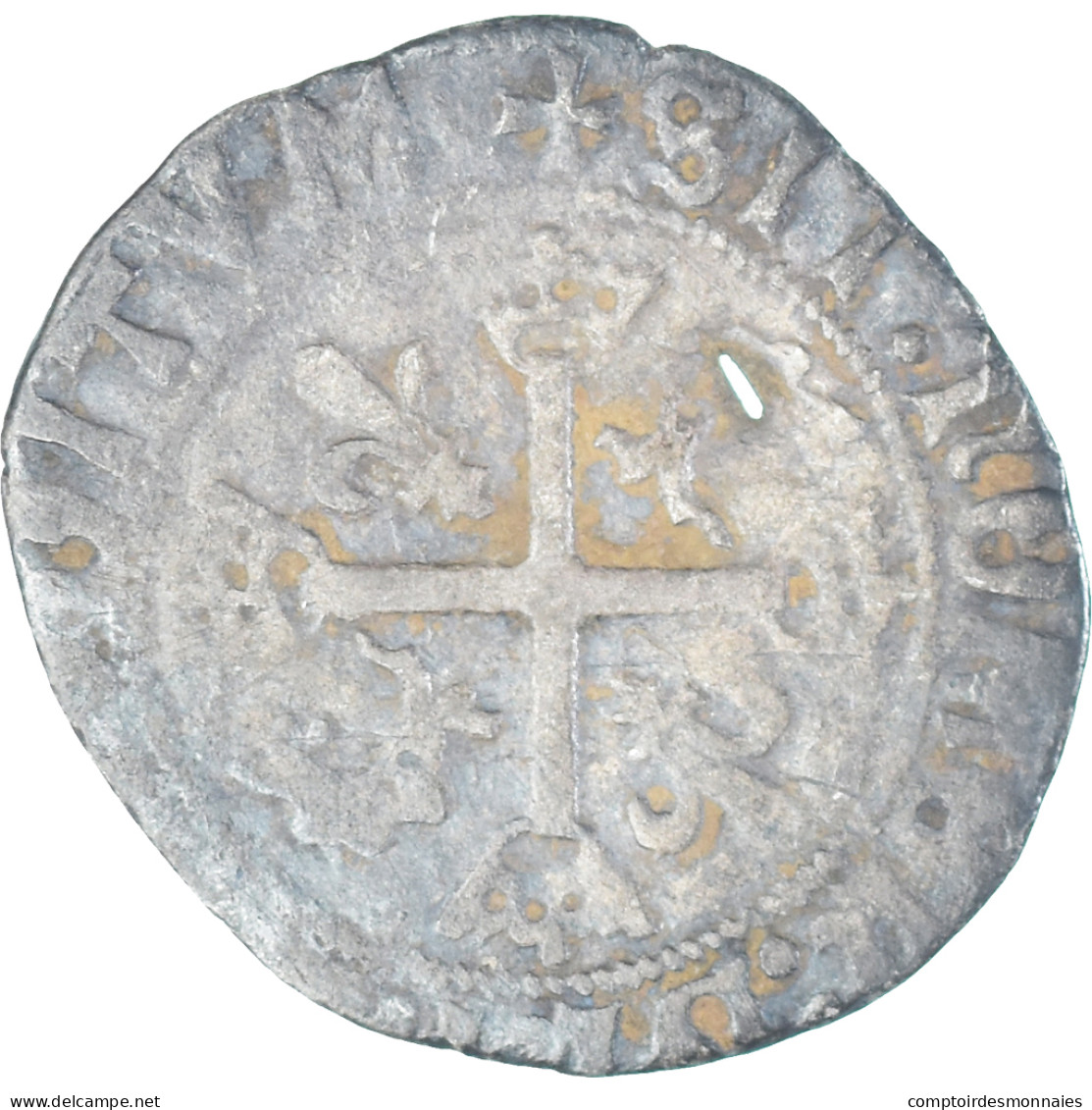 Monnaie, France, Charles VIII, Karolus Du Dauphiné, 1483-1498, Cremieu - 1483-1498 Carlos VIII El Afable