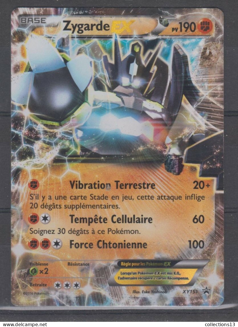 CARTE POKEMON - Zygarde EX XY151 VF - XY