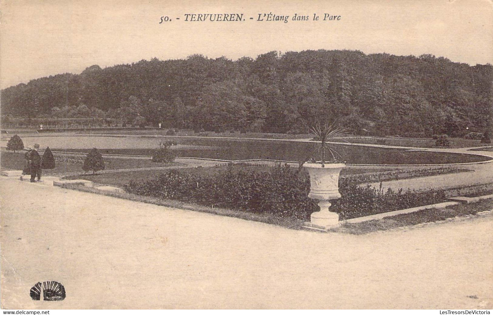 BELGIQUE - TERVUEREN - L'étang Dans Le Parc - Edit Henri Georges - Carte Postale Ancienne - Tervuren