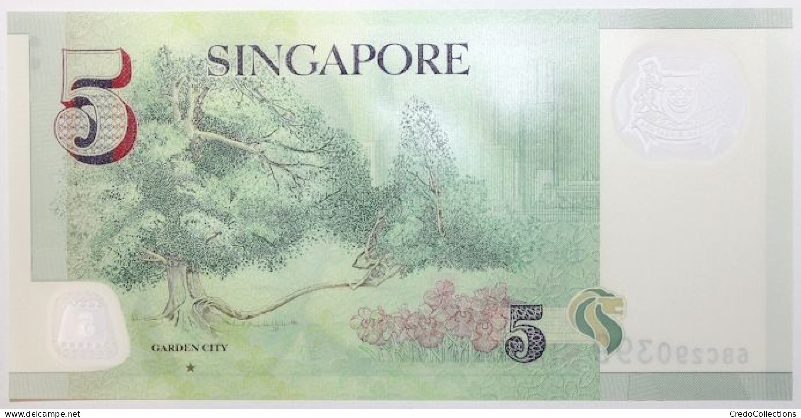 Singapour - 5 Dollars - 2020 - PICK 47g - NEUF - Singapore