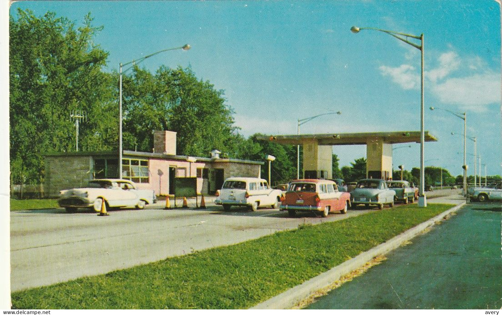 South Bend Toll Plaza, Indiana Toll Road, Undiana - South Bend