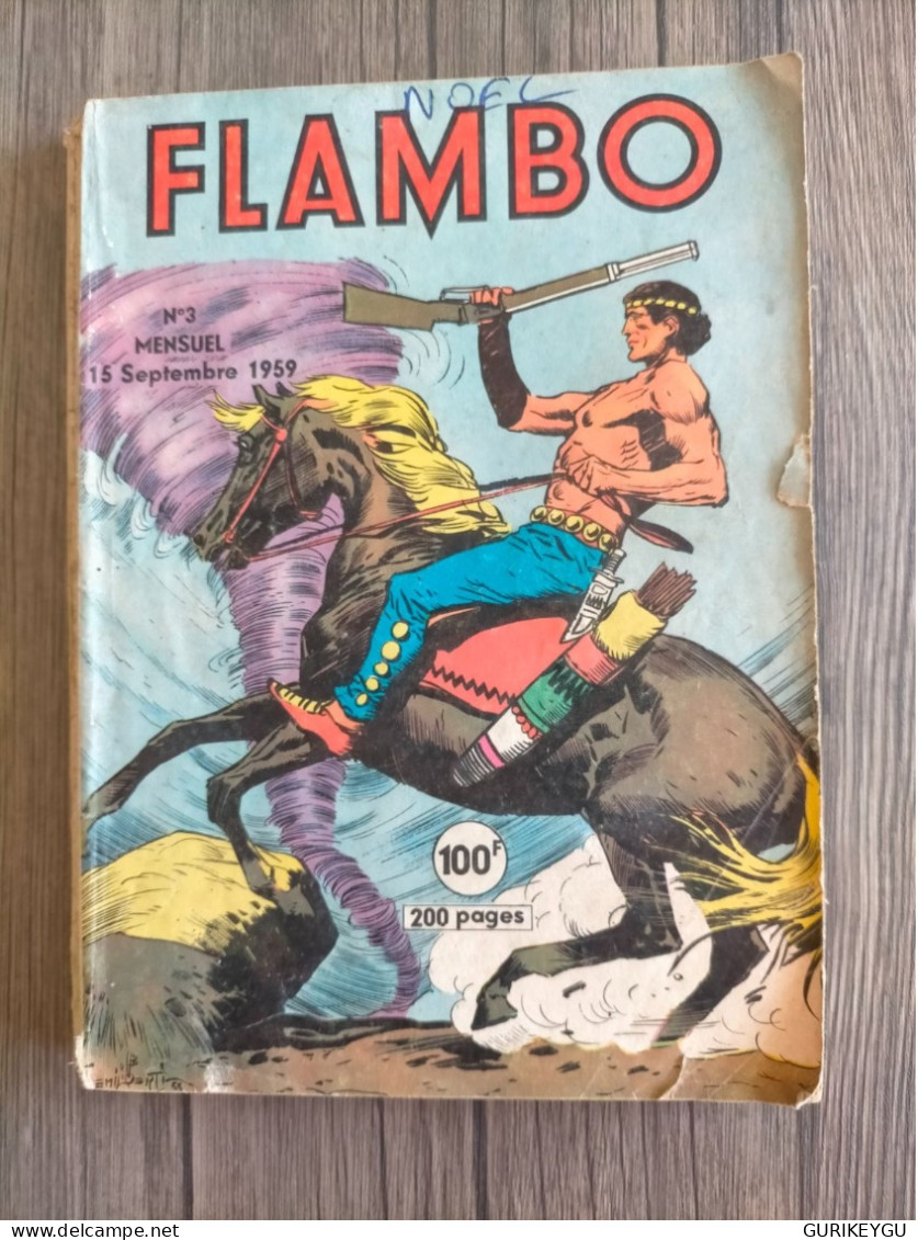 BD FLAMBO Petit Tambour De Napoleon N° 3 LUG Le Petit Ranger  15/09/1959 DAN LUKY N° 2 Cochise - Lug & Semic