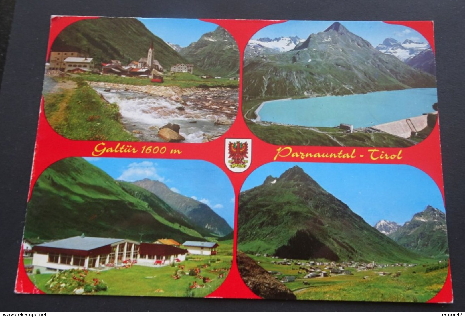 Galtür 1600 M - Paznauntal, Tirol - Rudolf Mathis, Silvrettaverlag, Landeck, Tirol - # 2993 - Galtür