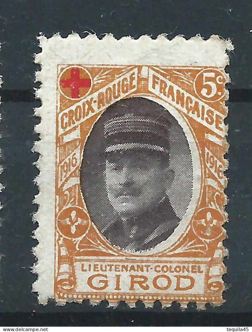 VIGNETTE AVIATION DELANDRE - FRANCE - Croix-Rouge - 1914 - 1915 -  WWI WW1 Cinderella Poster Stamp 1914 1918 War - Croix Rouge