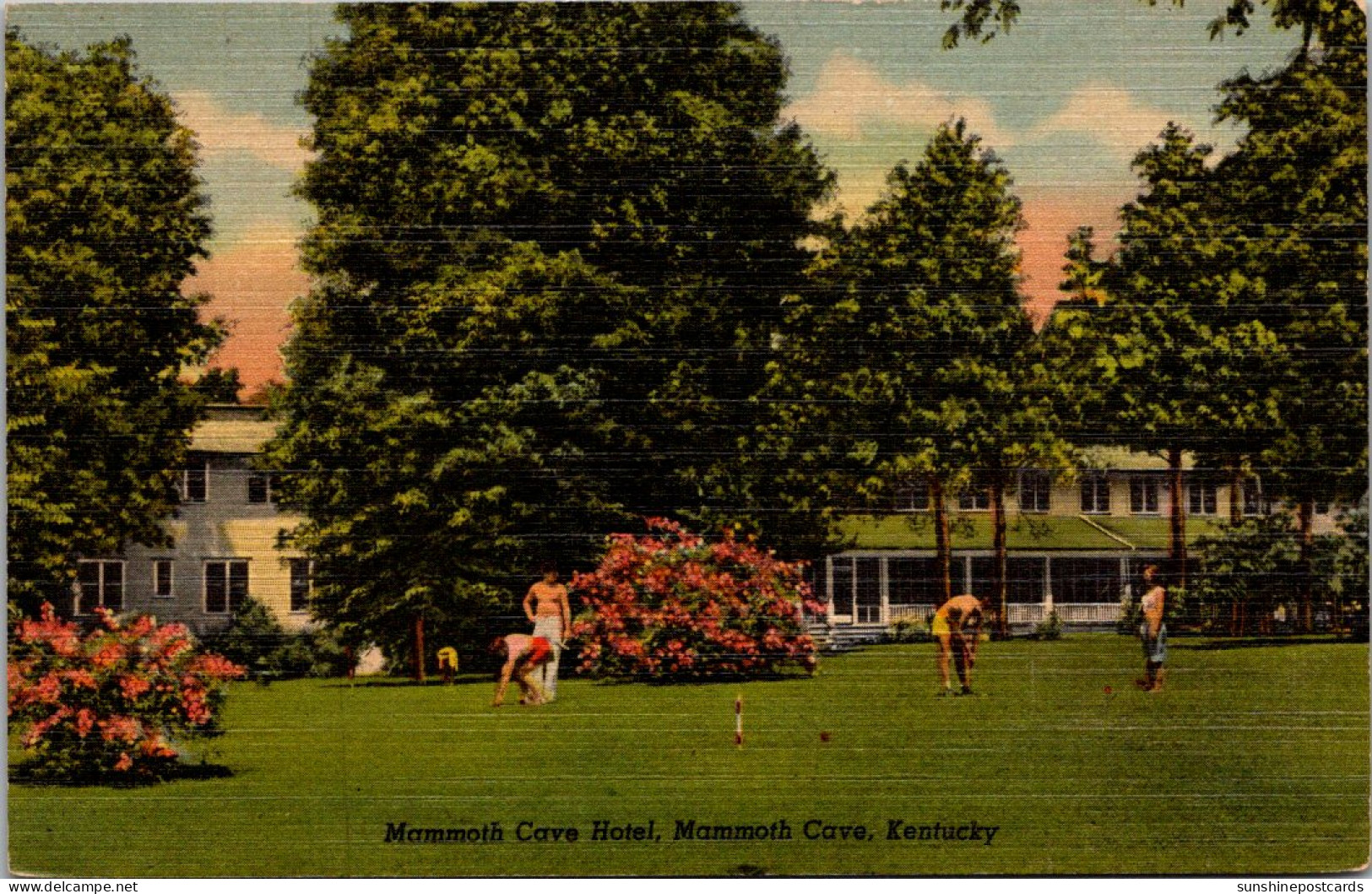 Kentucky Mammoth Cave The Mammoth Cave Hotel Curteich - Mammoth Cave