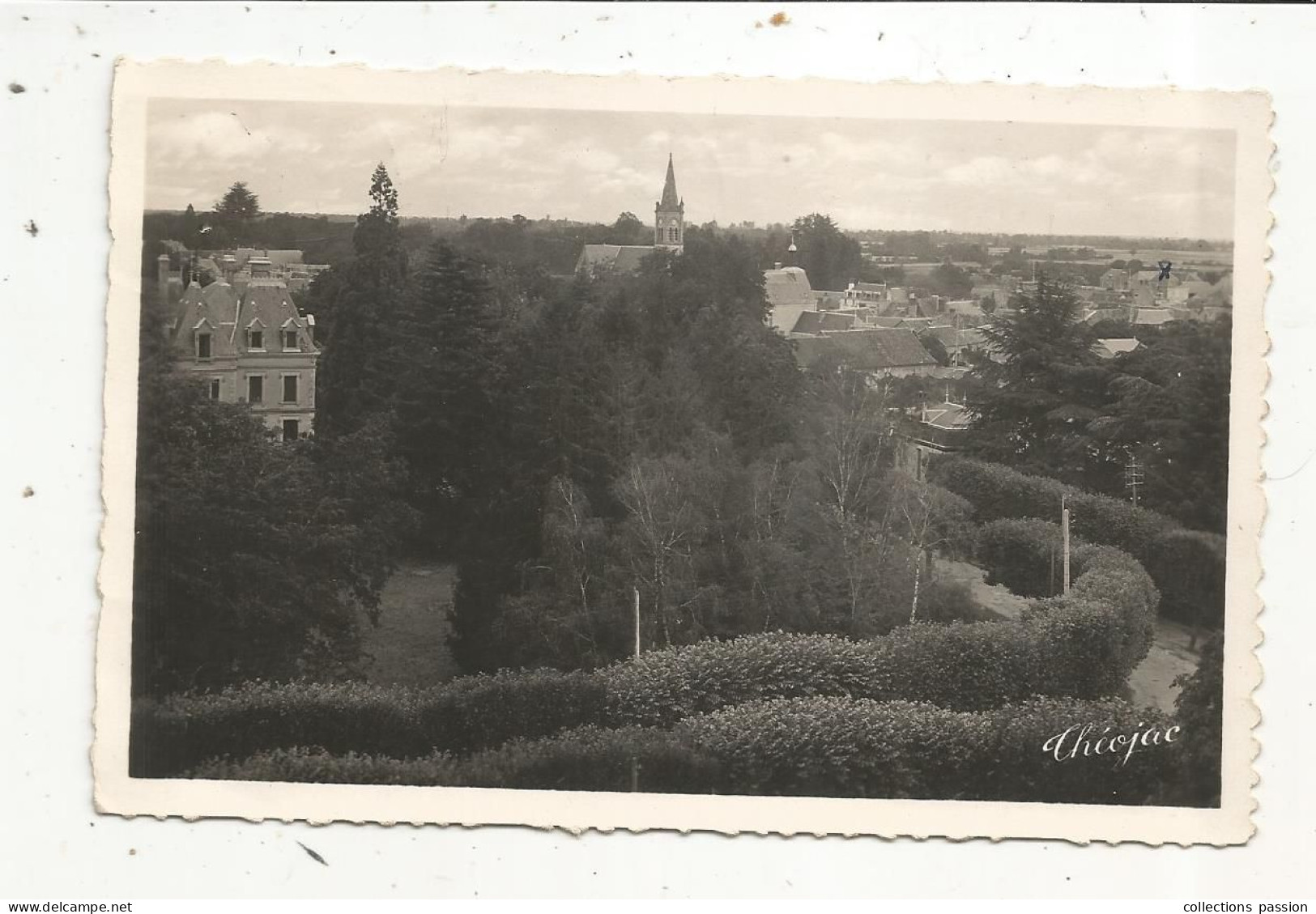 JC, Cp, 86, PLEUMARTIN, Vue Générale , Voyagée 1956 - Pleumartin