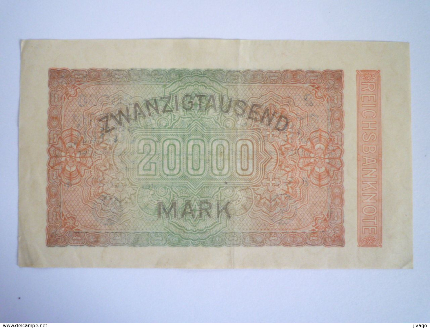 2023 - 1150  BILLET De 20 000  MARK  Du  20  FEV 1923   XXX - 20000 Mark