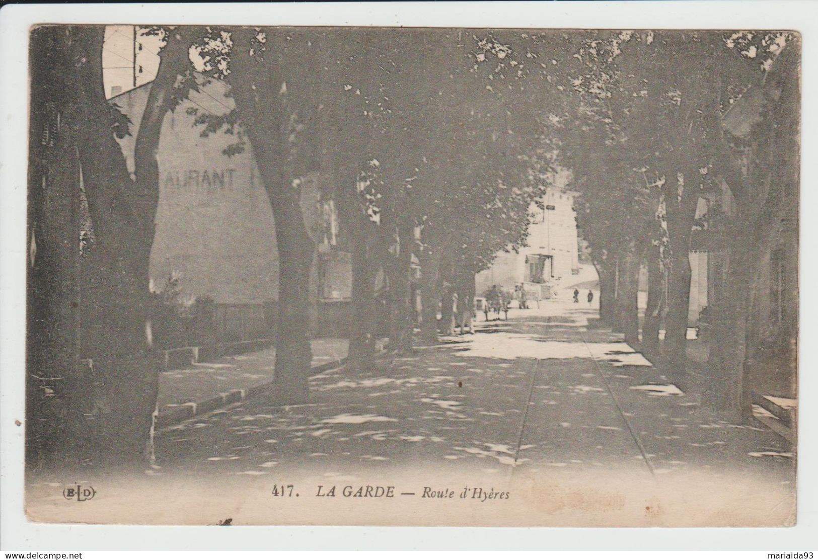 LA GARDE - VAR - ROUTE D'HYERES - La Garde