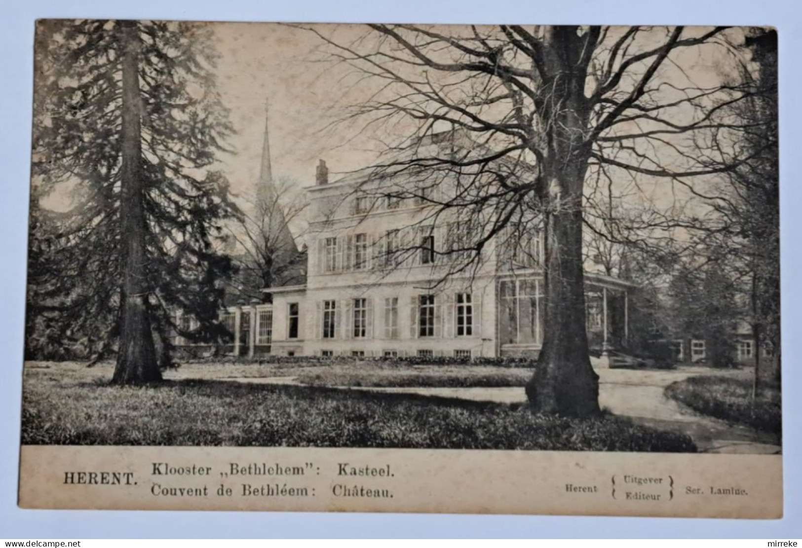 @J@  -  HERENT   -  Klooster  " Bethlehem "  :  Kasteel  -  Zie / Voir Scan's - Herent