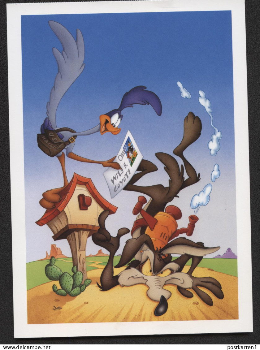UX314 Postal Card WILE E. COYOTE & ROAD RUNNER Used Marina Del Rey CA To Germany 2000 - 1981-00