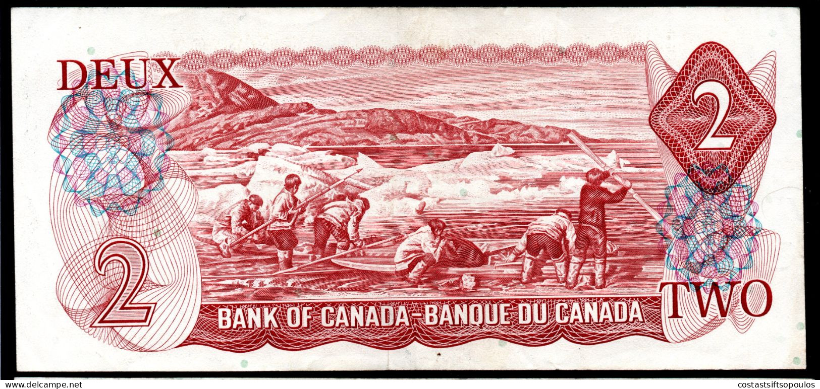 1524..CANADA. .1973 $1,1974 $ 2,1972 $5 CIRCULATED LOT.NICE CONDITION,7 SCANS