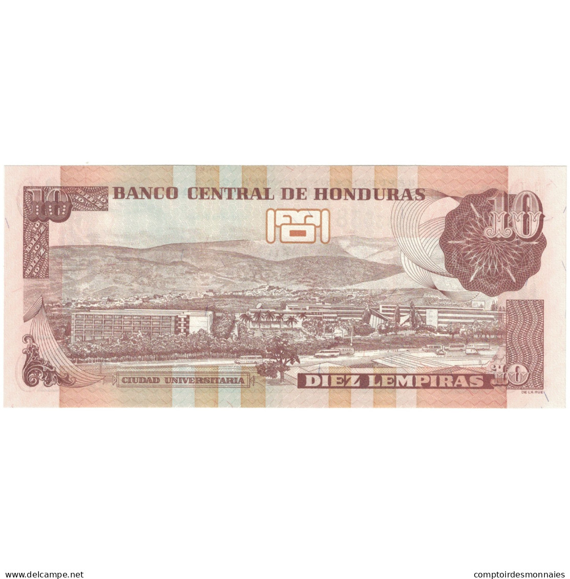 Billet, Honduras, 10 Lempiras, 2008, 2008-04-17, KM:82a, NEUF - Honduras