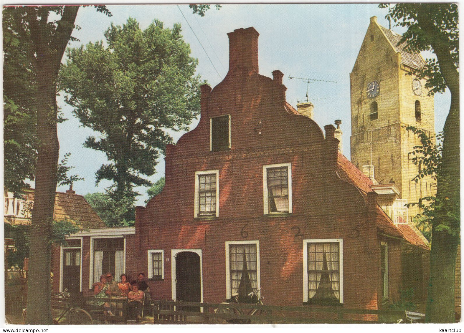 Groeten Van Het Eiland Ameland: Zeer Oude Gevel Te Nes Uit 1625 - (Wadden, Nederland/Holland) - 1972 - Ameland