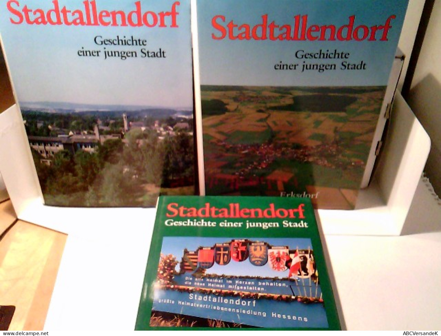 Konvolut: 3 Bände Stadtallendorf : Geschichte Einer Jungen Stadt - Kpl Ausgabe. - Hessen