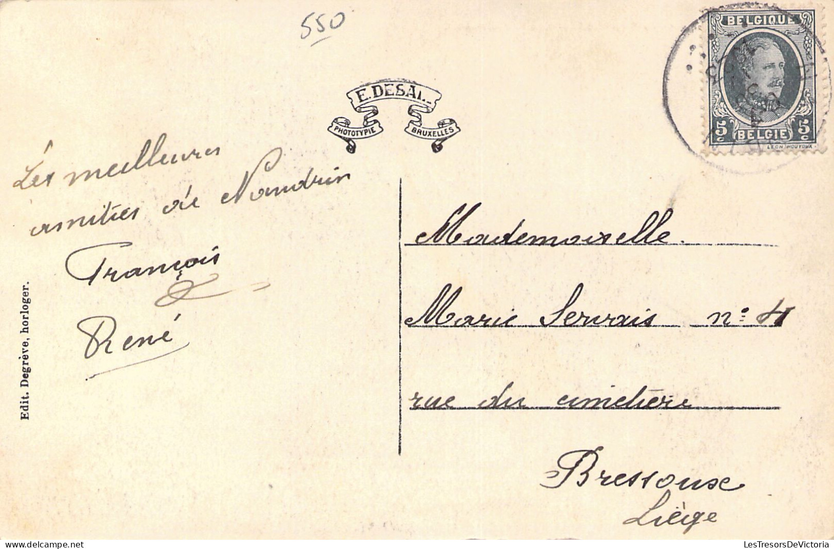 BELGIQUE - Environs De NANDRIN - Château De Soheit - Carte Postale Ancienne - Other & Unclassified