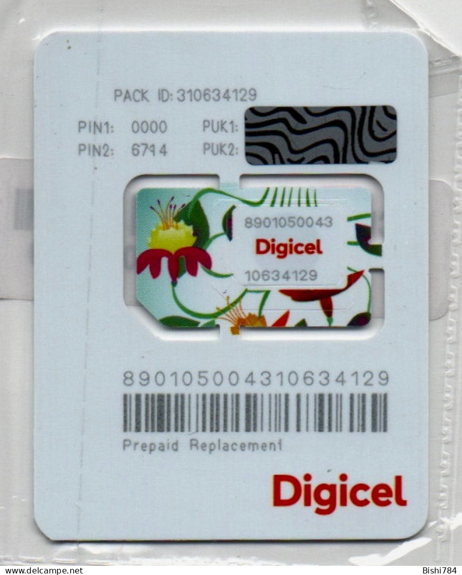 Grenada - DIGICEL GSM Sim Card (MINT) - Grenade