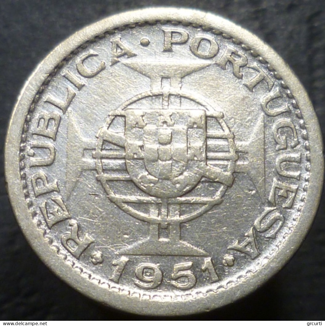 Sao Tomé E Principe - 2,5 Escudos 1951 - KM# 12 - São Tomé Und Príncipe