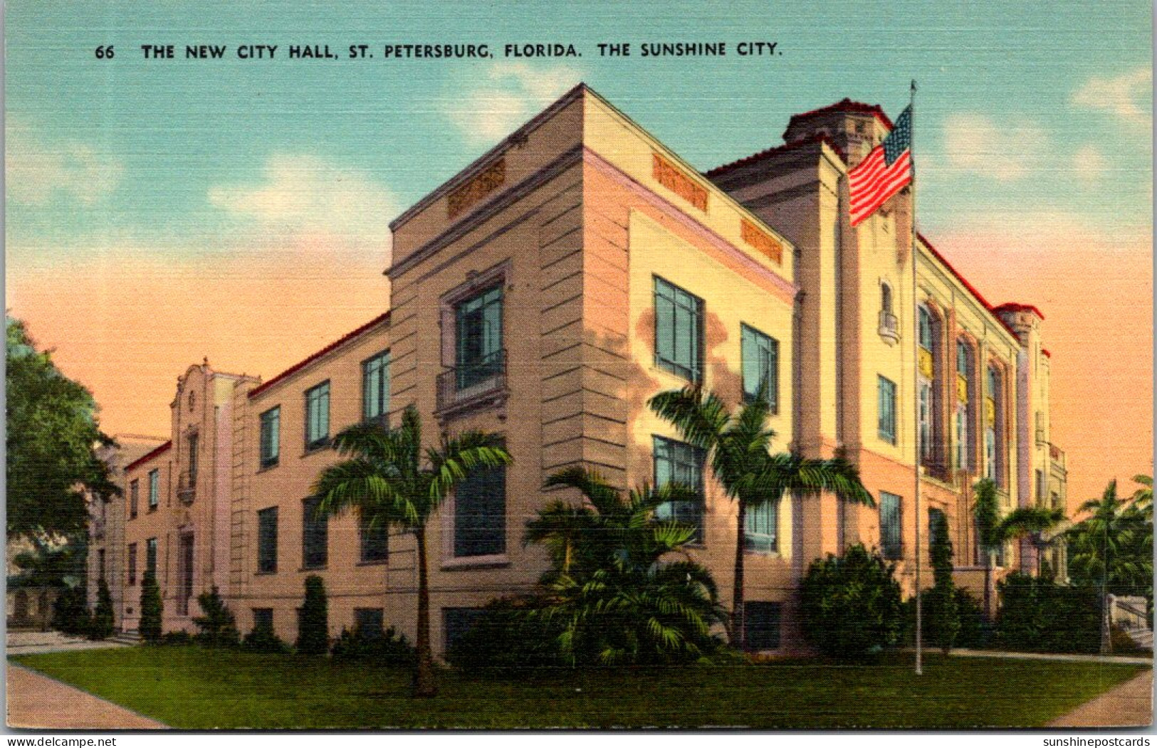 Florida St Petersburg The New City Hall - St Petersburg