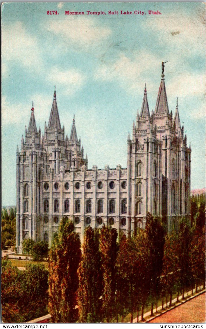 Utah Salt Lake City The Mormon Temple - Salt Lake City